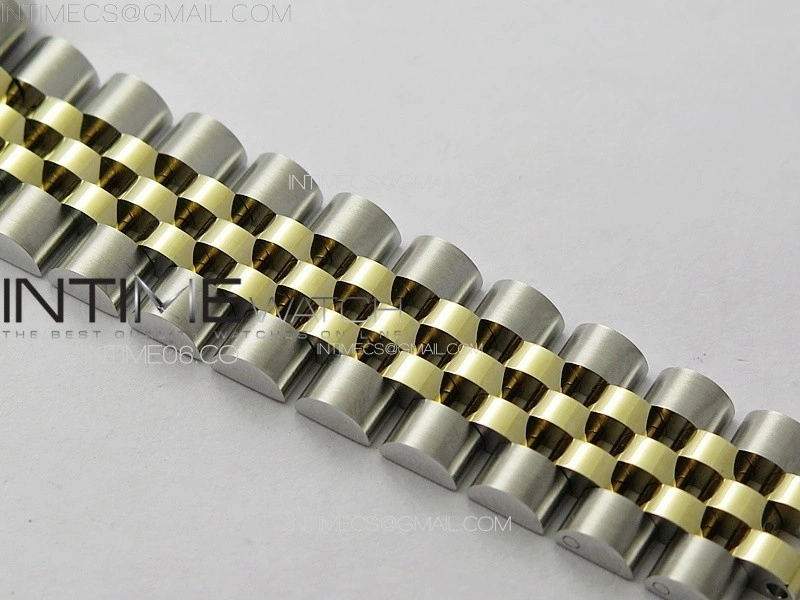 DateJust 31mm 278274 904L SS YG Crystals Bezel GMF Best Edition Green Flowers Crystals Dial on 904L SS YG Jubilee Bracelet A2824