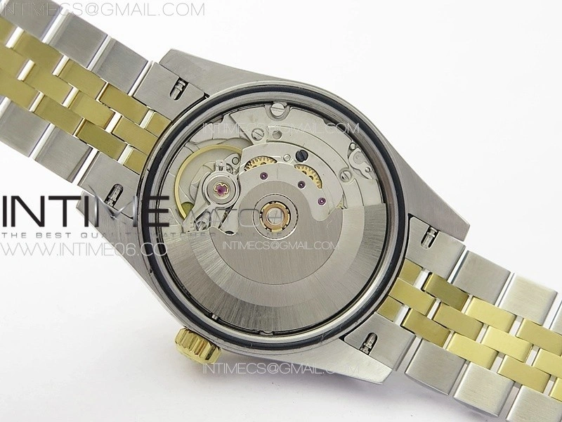 DateJust 31mm 278274 904L SS YG Crystals Bezel GMF Best Edition Green Flowers Crystals Dial on 904L SS YG Jubilee Bracelet A2824