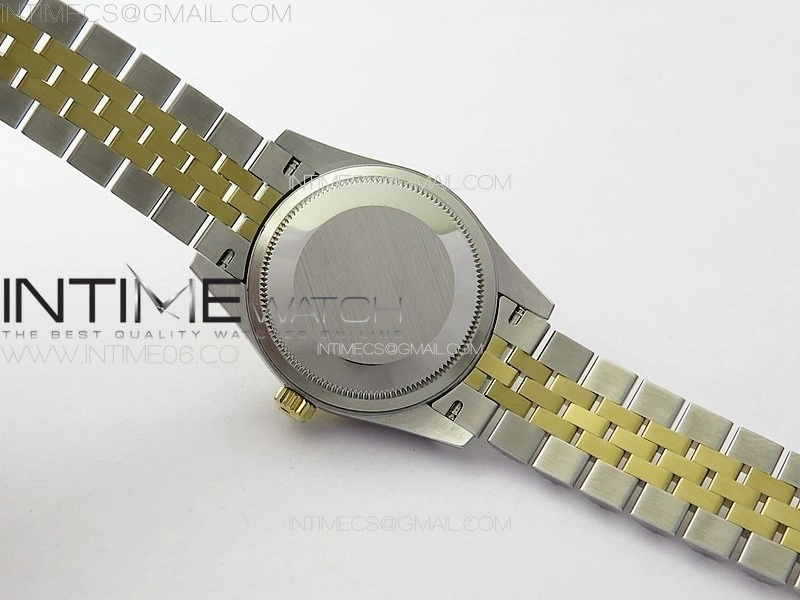 DateJust 31mm 278274 904L SS YG GMF Best Edition Green Flowers Crystals Dial on 904L SS YG Jubilee Bracelet A2824