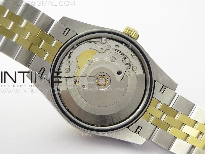 DateJust 31mm 278274 904L SS YG GMF Best Edition Green Flowers Crystals Dial on 904L SS YG Jubilee Bracelet A2824
