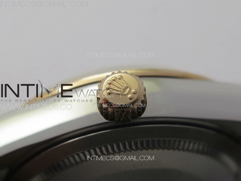 DateJust 31mm 278274 904L SS RG GMF Best Edition Silver Flowers Crystals Dial on 904L SS RG Oyster Bracelet A2824