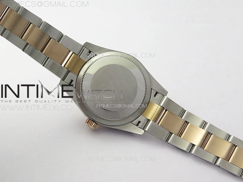 DateJust 31mm 278274 904L SS RG GMF Best Edition Silver Flowers Crystals Dial on 904L SS RG Oyster Bracelet A2824