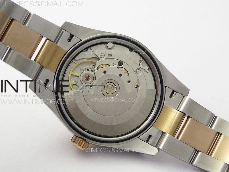 DateJust 31mm 278274 904L SS RG GMF Best Edition Silver Flowers Crystals Dial on 904L SS RG Oyster Bracelet A2824