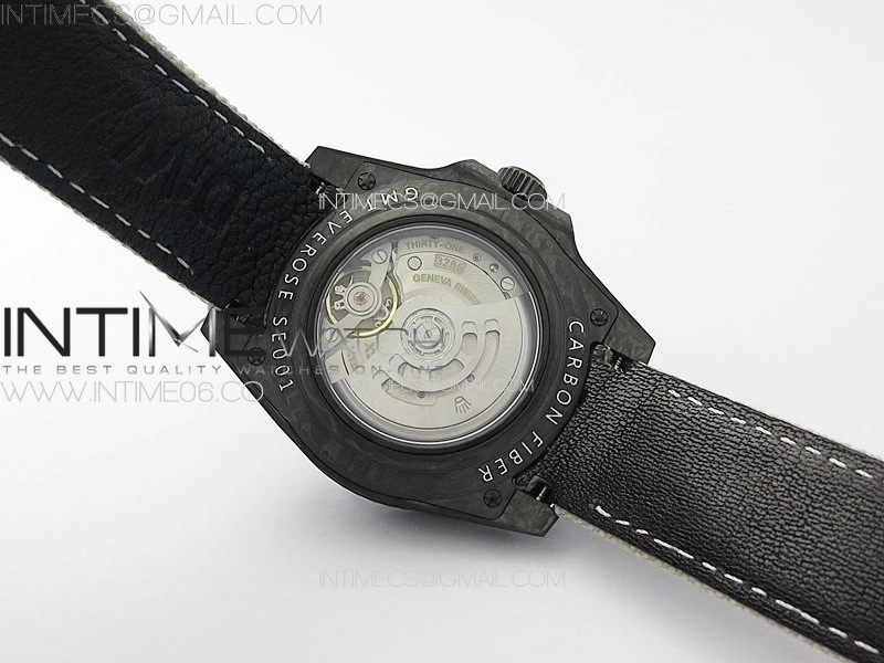 GMT Carbon DIWF Best Edition Carbon Dial on White Nylon Strap SA3285 CHS