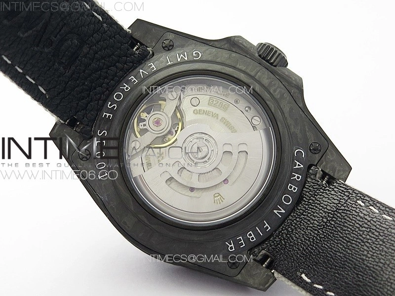GMT Carbon DIWF Best Edition Carbon Dial on White Nylon Strap SA3285 CHS