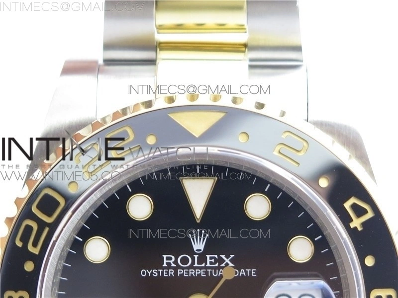 GMT-Master II 116713 LN YG Wrapped 904L Steel GMF 1:1 Best Edition A3186