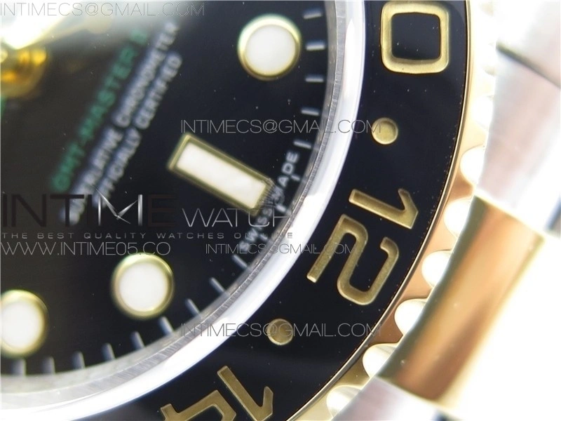 GMT-Master II 116713 LN YG Wrapped 904L Steel GMF 1:1 Best Edition A3186