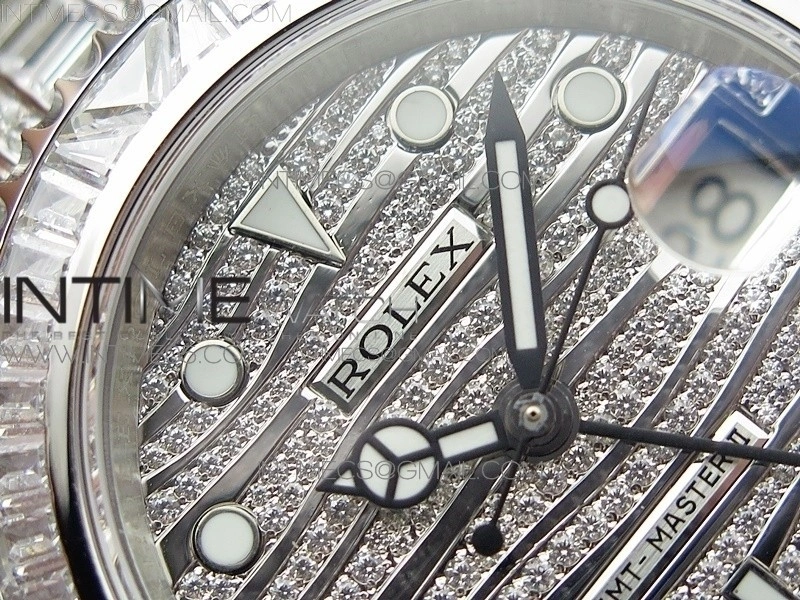 GMT Master II 116769 BRIL Full Diamonds Watch TWF Best Edition A2836