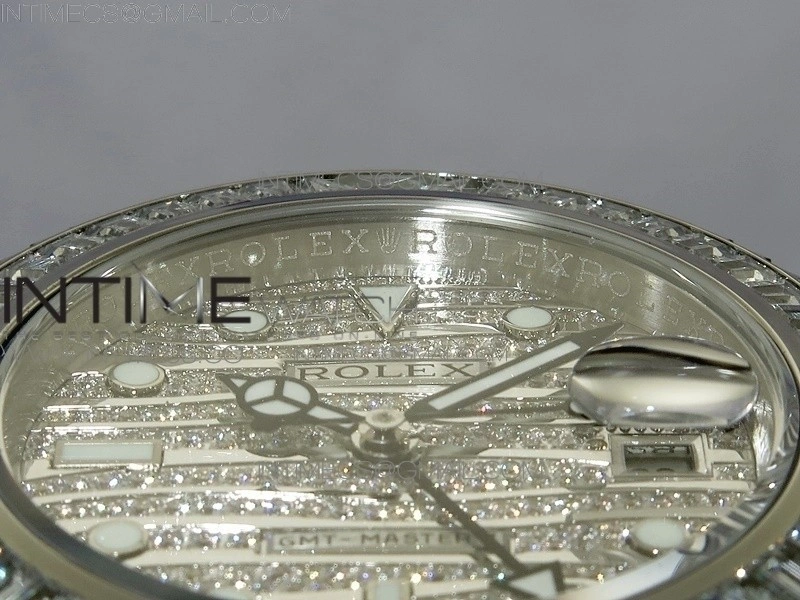 GMT Master II 116769 BRIL Full Diamonds Watch TWF Best Edition A2836