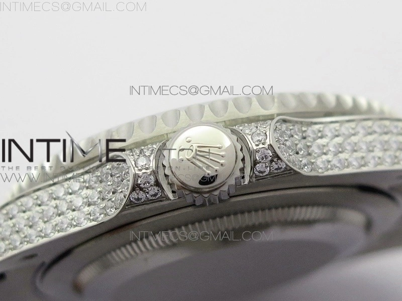 GMT Master II 116769 BRIL Full Diamonds Watch TWF Best Edition A2836