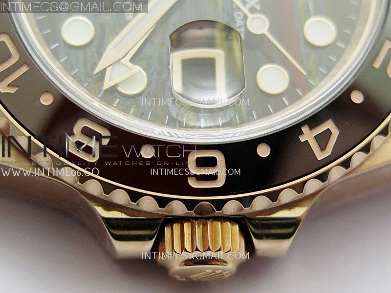 GMT-Master II 126715 CHNR RG BP 1:1 Best Edition Tiger Iron Dial On RG Bracelet