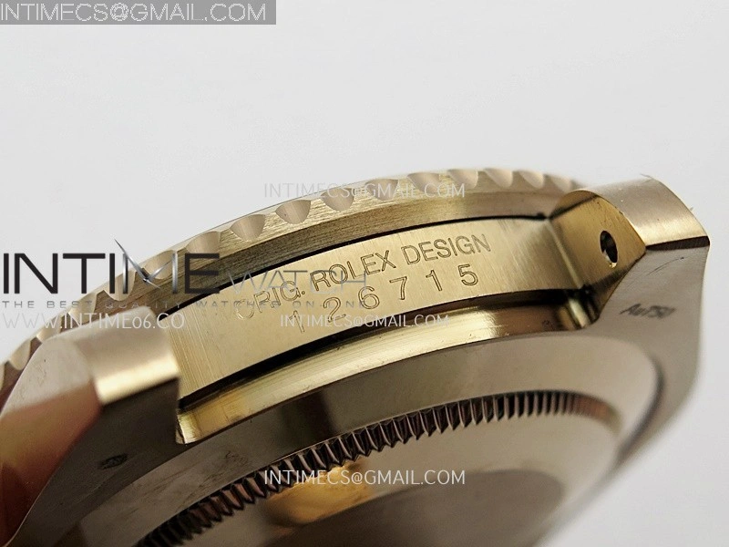 GMT-Master II 126715 CHNR RG BP 1:1 Best Edition Tiger Iron Dial On RG Bracelet
