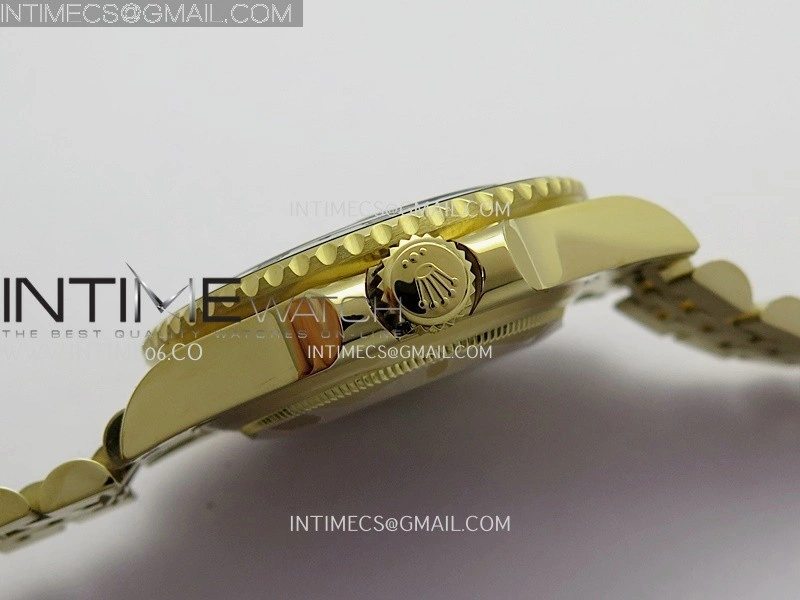 GMT-Master II 126718 GRNR YG BP 1:1 Best Edition Tiger Iron Dial On YG Bracelet