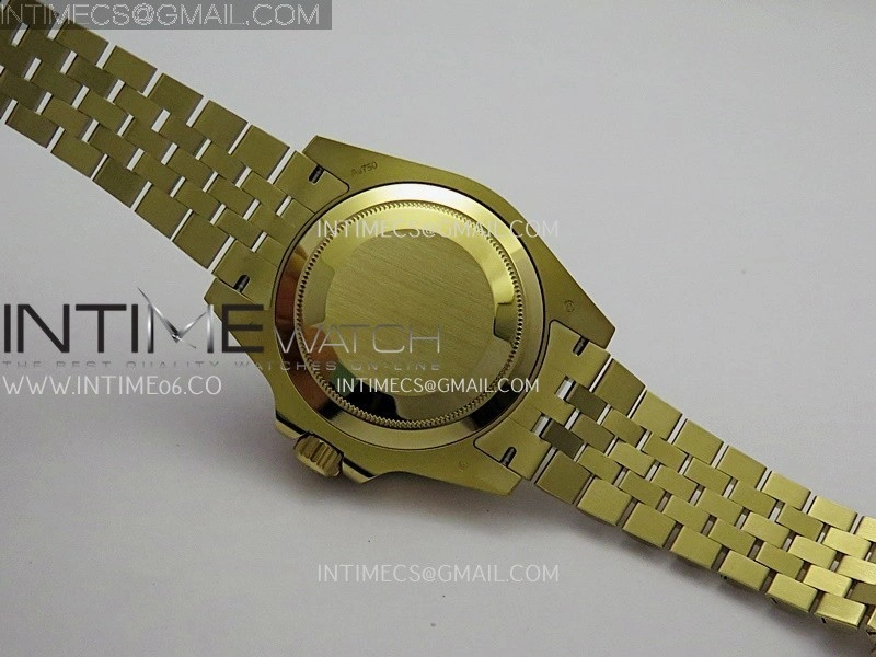 GMT-Master II 126718 GRNR YG BP 1:1 Best Edition Tiger Iron Dial On YG Bracelet