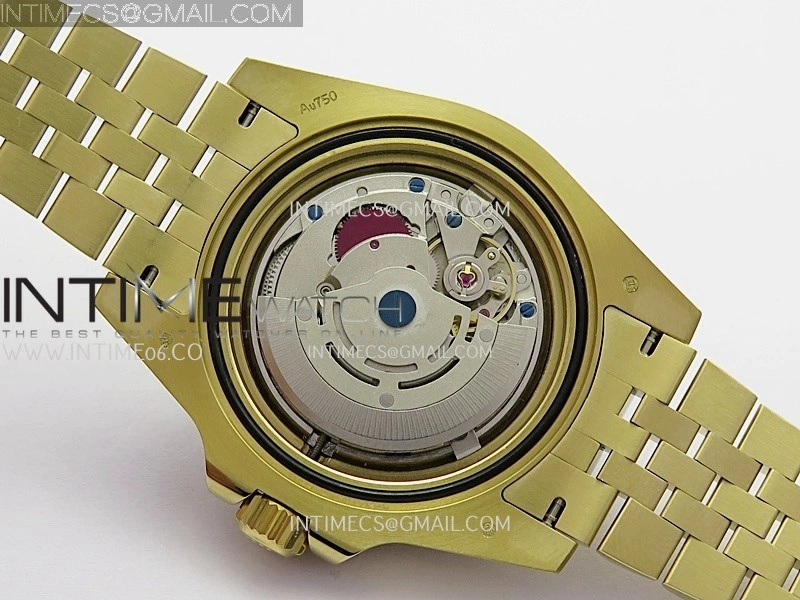 GMT-Master II 126718 GRNR YG BP 1:1 Best Edition Tiger Iron Dial On YG Bracelet