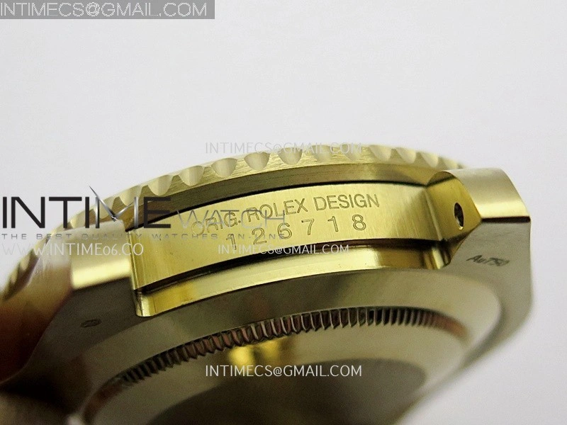 GMT-Master II 126718 GRNR YG BP 1:1 Best Edition Tiger Iron Dial On YG Bracelet