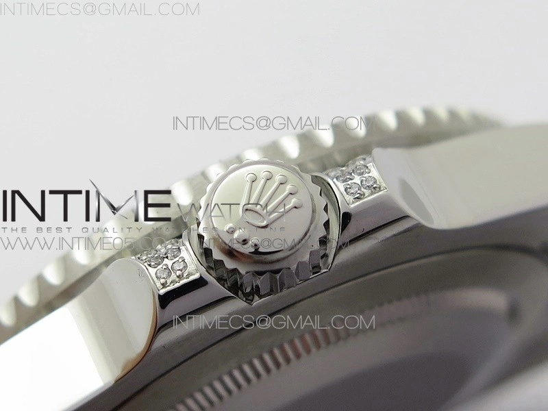 GMT-Master II Red Blue Diamonds Bezel 904L Steel GMF Best Edition SA3285 CHS V3