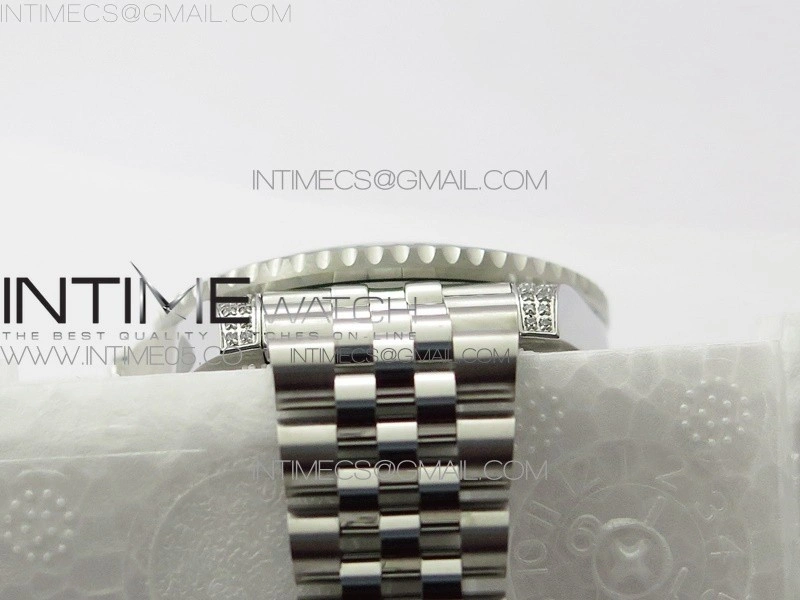 GMT-Master II Red Blue Diamonds Bezel 904L Steel GMF Best Edition SA3285 CHS V3