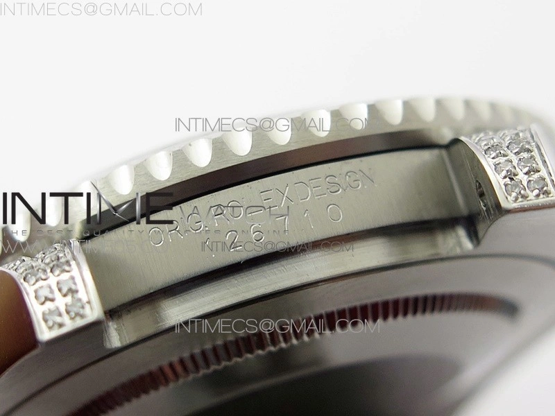 GMT-Master II Red Blue Diamonds Bezel 904L Steel GMF Best Edition SA3285 CHS V3