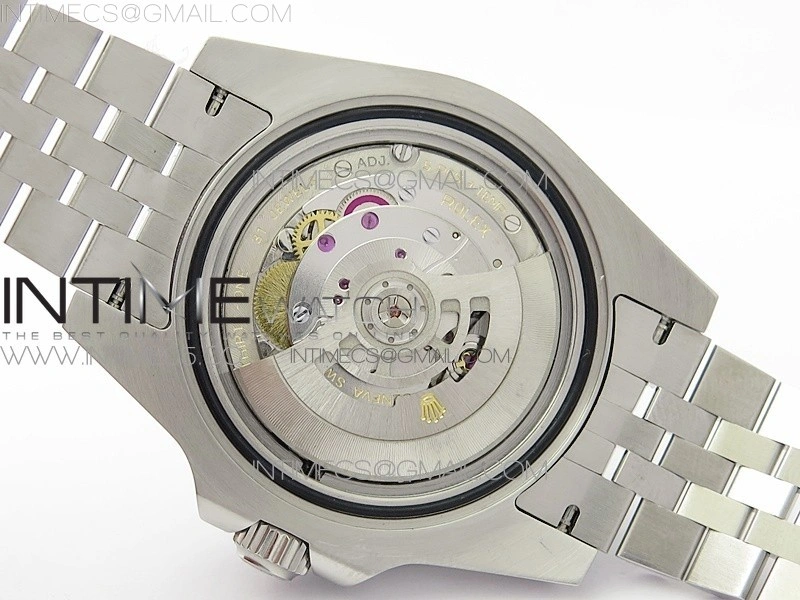 GMT-Master II White Blue Diamonds Bezel 904L Steel GMF Best Edition SA3285 CHS V3