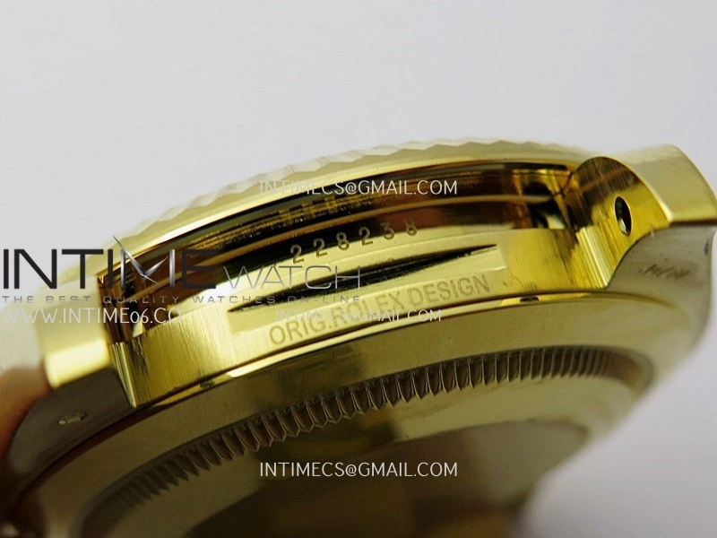 Day Date 40 YG 228238 THBF 1:1 Gain Weight Best Edition White Dial Roman Marker on President Bracelet VR3255 V3
