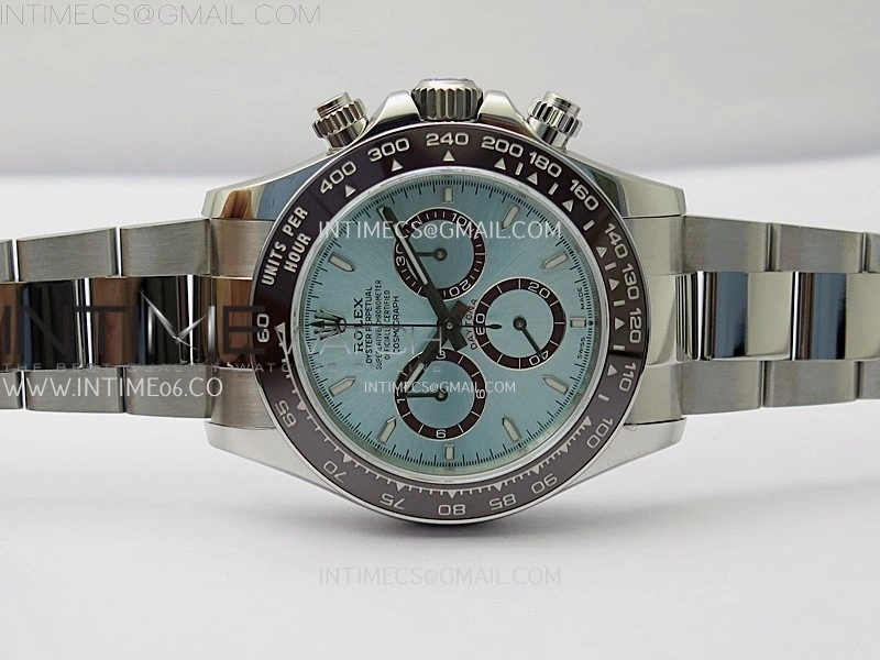 Daytona 126506 Gain Weight QF 1:1 Best Edition Ice Blue Dial Stick Markers on Bracelet SH4131 V6