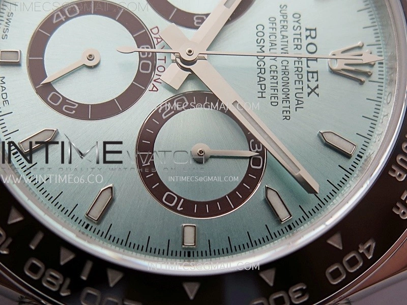 Daytona 126506 Gain Weight QF 1:1 Best Edition Ice Blue Dial Stick Markers on Bracelet SH4131 V6
