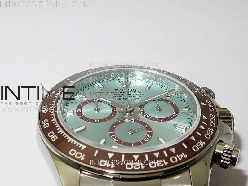 Daytona 126506 Gain Weight QF 1:1 Best Edition Ice Blue Dial Stick Markers on Bracelet SH4131 V6