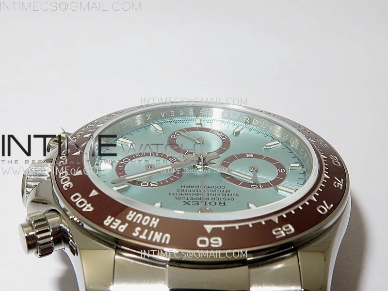 Daytona 126506 Gain Weight QF 1:1 Best Edition Ice Blue Dial Stick Markers on Bracelet SH4131 V6