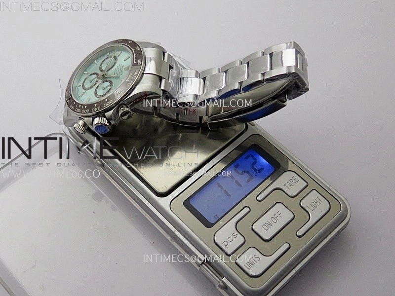 Daytona 126506 Gain Weight QF 1:1 Best Edition Ice Blue Dial Stick Markers on Bracelet SH4131 V6