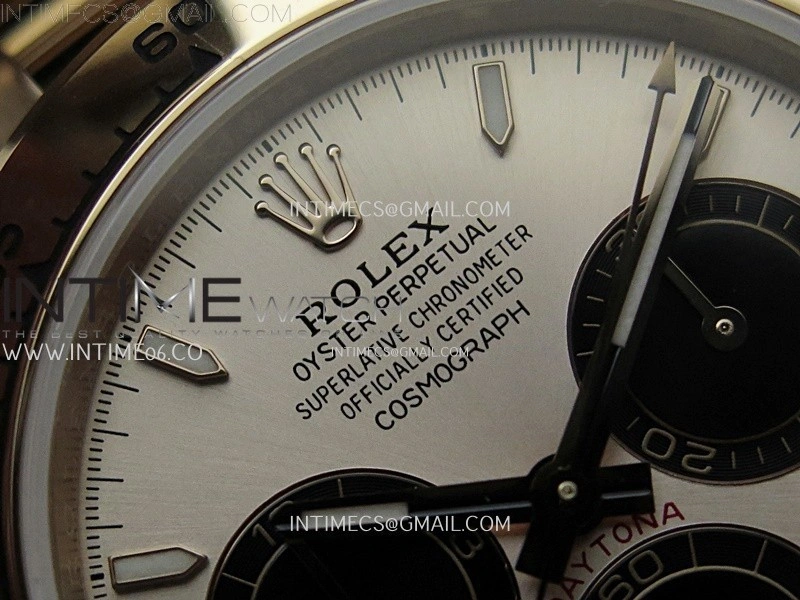 Daytona 126505 Gain Weight RG QF 1:1 Best Edition RG Dial Black Subdial on RG Bracelet SH4131 V6