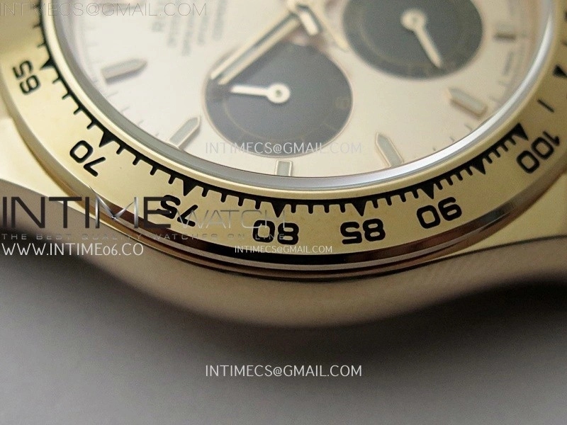 Daytona 126505 Gain Weight RG QF 1:1 Best Edition RG Dial Black Subdial on RG Bracelet SH4131 V6