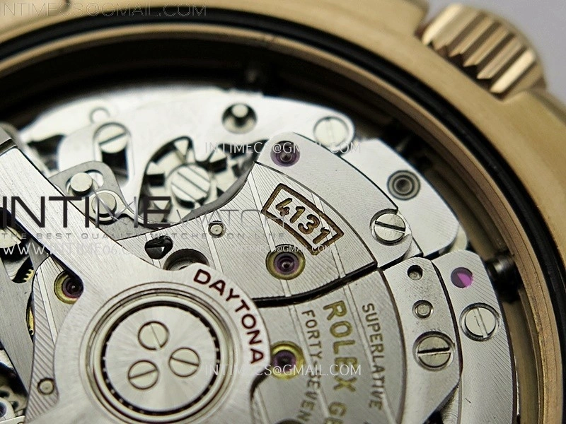 Daytona 126505 Gain Weight RG QF 1:1 Best Edition RG Dial Black Subdial on RG Bracelet SH4131 V6