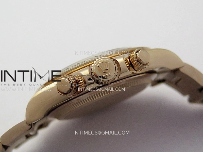 Daytona 126505 Gain Weight V6 QF 1:1 Best Edition Brown Dial Stick Markers On RG Bracelet SH4131