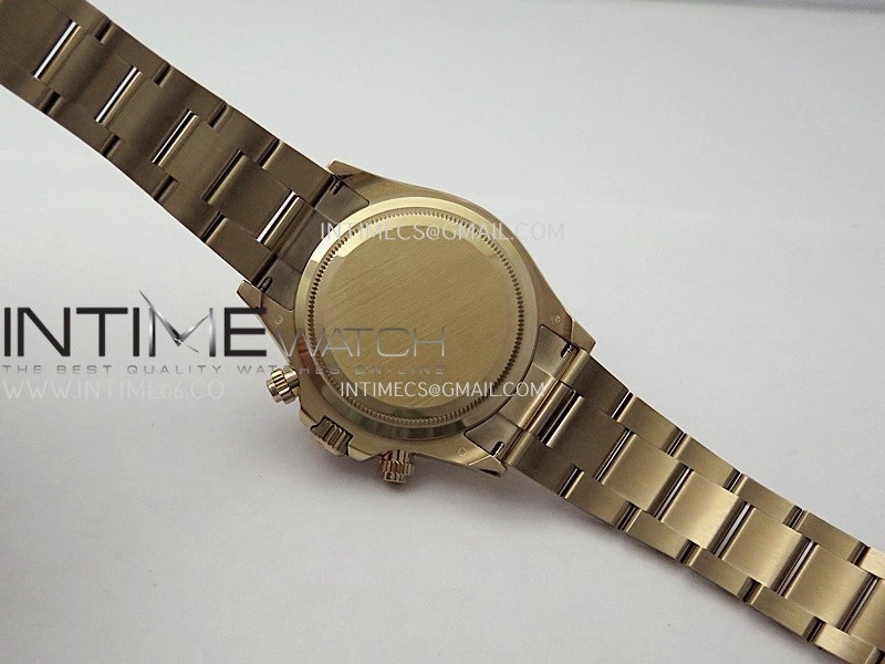 Daytona 126505 Gain Weight V6 QF 1:1 Best Edition Brown Dial Stick Markers On RG Bracelet SH4131