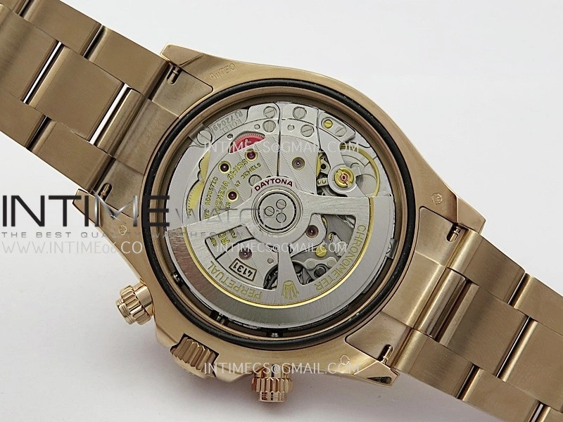 Daytona 126505 Gain Weight V6 QF 1:1 Best Edition Brown Dial Stick Markers On RG Bracelet SH4131