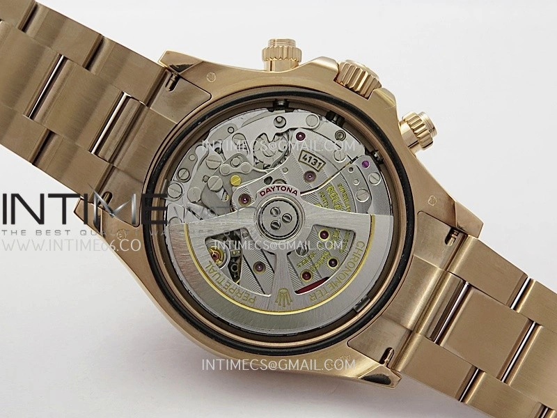 Daytona 126505 Gain Weight V6 QF 1:1 Best Edition Brown Dial Stick Markers On RG Bracelet SH4131
