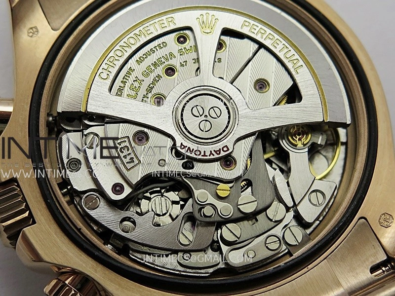 Daytona 126505 Gain Weight V6 QF 1:1 Best Edition Brown Dial Stick Markers On RG Bracelet SH4131