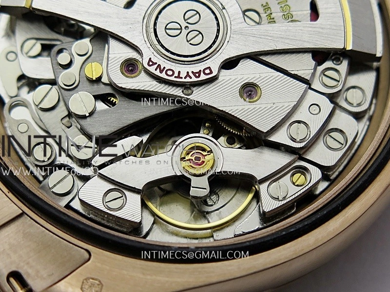 Daytona 126505 Gain Weight V6 QF 1:1 Best Edition Brown Dial Stick Markers On RG Bracelet SH4131