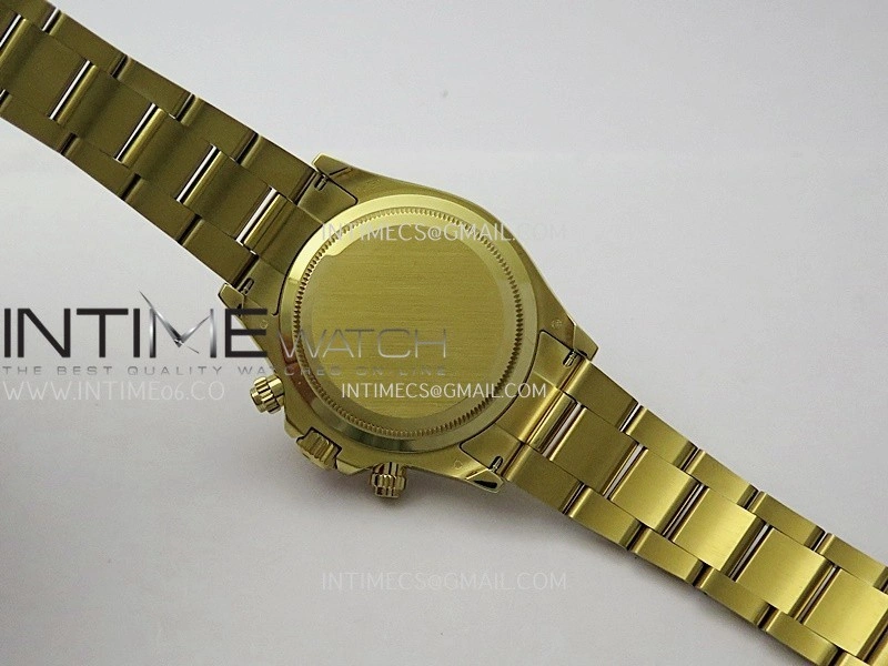 Daytona 126508 Gain Weight V6 QF 1:1 Best Edition Green Dial Stick Markers On YG Bracelet SH4131