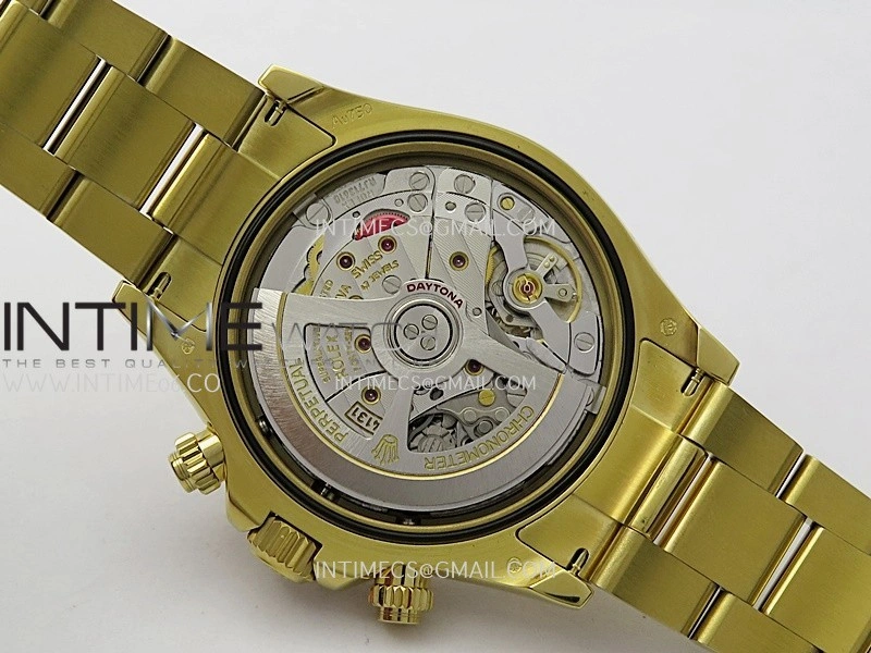 Daytona 126508 Gain Weight V6 QF 1:1 Best Edition Green Dial Stick Markers On YG Bracelet SH4131