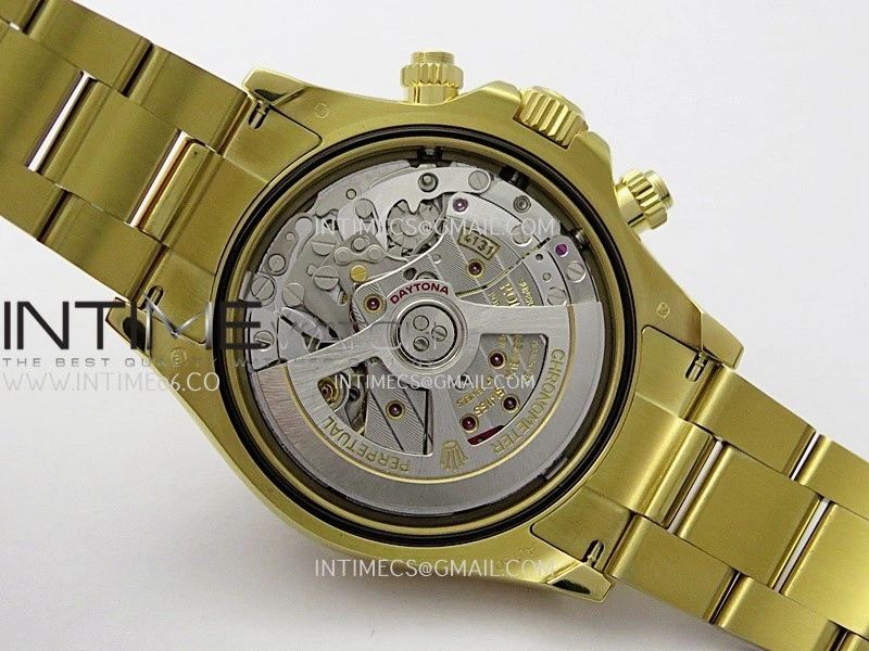 Daytona 126508 Gain Weight V6 QF 1:1 Best Edition Green Dial Stick Markers On YG Bracelet SH4131