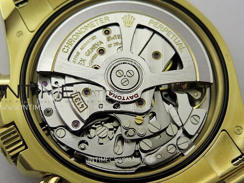 Daytona 126508 Gain Weight V6 QF 1:1 Best Edition Green Dial Stick Markers On YG Bracelet SH4131