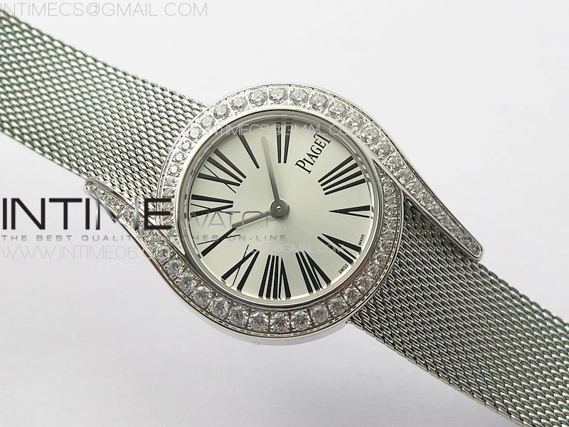 Limelight Gala G0A38160 32mm SS ZF 1:1 Best Edition Silver Dial on SS Bracelet Siwss Quartz