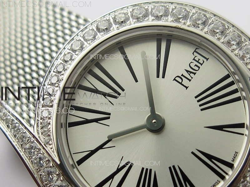 Limelight Gala G0A38160 32mm SS ZF 1:1 Best Edition Silver Dial on SS Bracelet Siwss Quartz