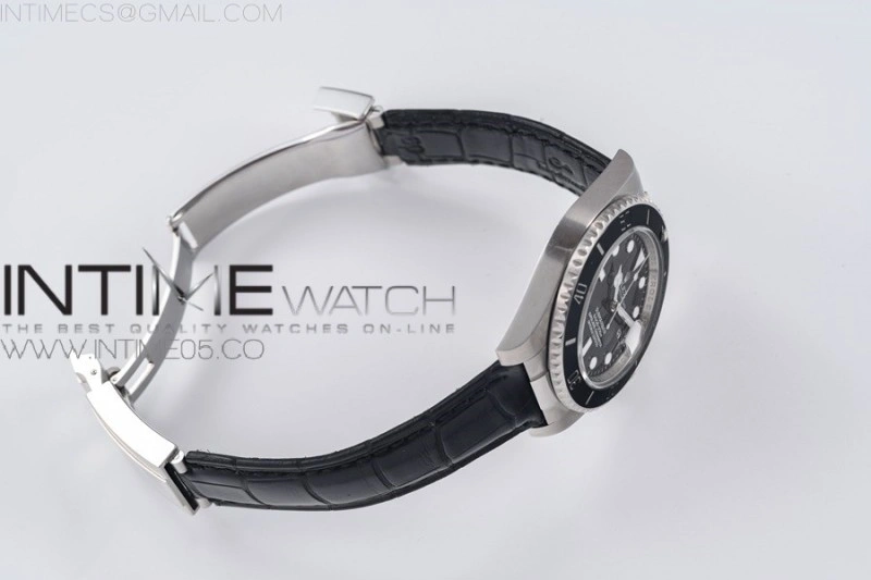 Genuine Alligator Leather Strap with Metal Insert for Rolex