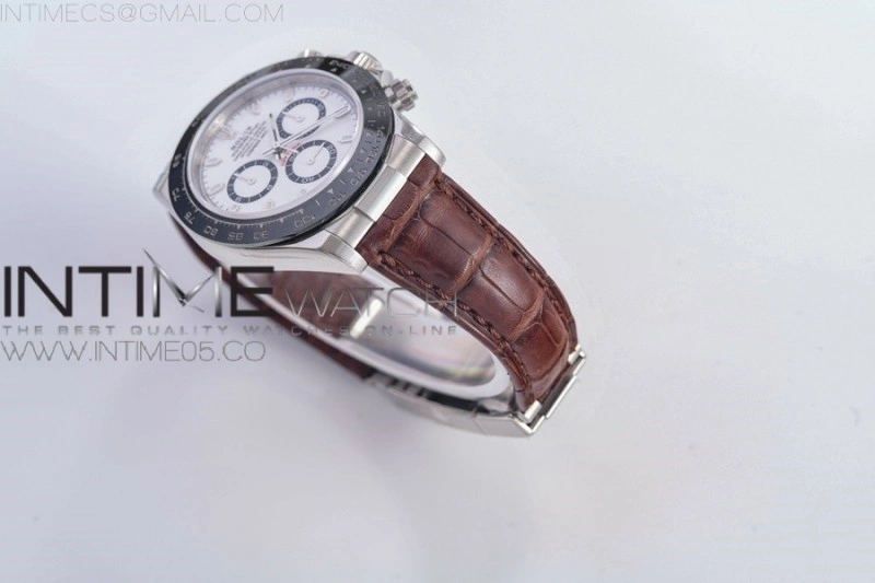 Genuine Alligator Leather Strap with Metal Insert for Rolex