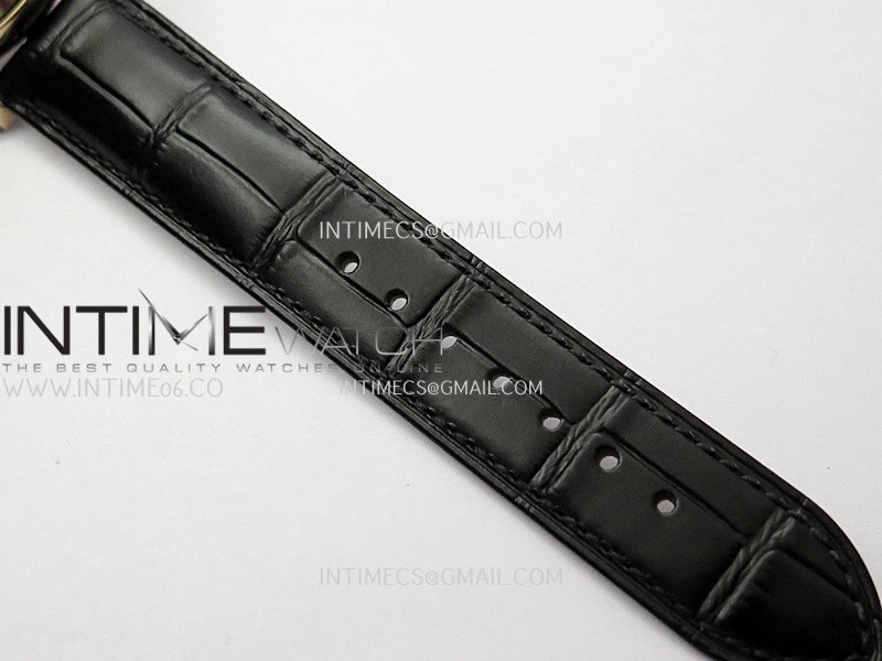 Grand Complications 6102G Moon RG YF Black Dial on Black Leather Strap A240