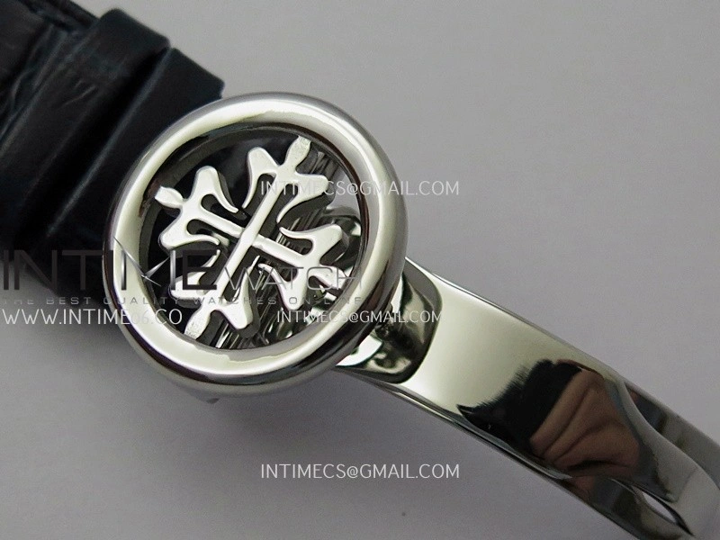 Grand Complications 6102G Moon SS YF Blue Dial on Blue Leather Strap A240