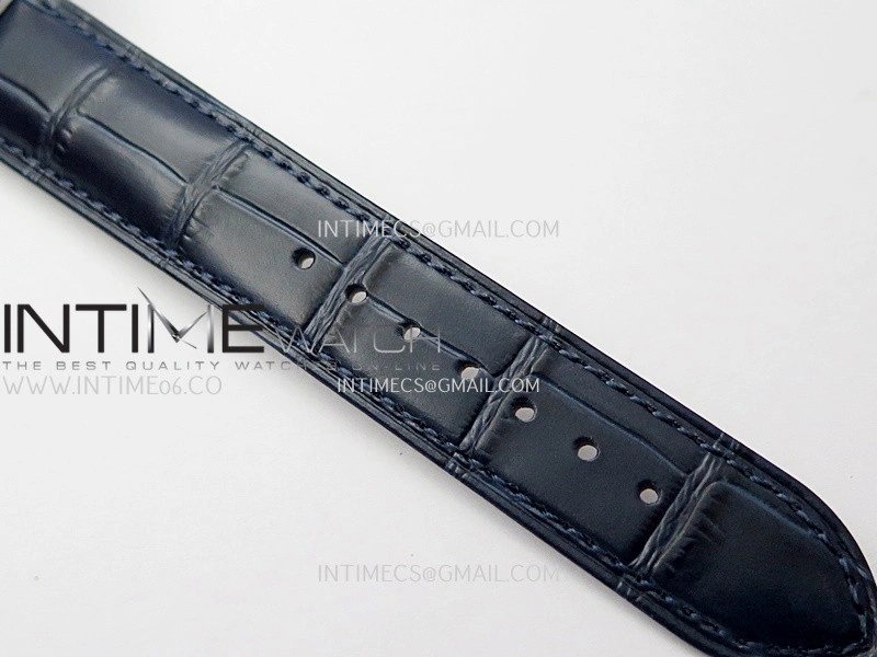 Grand Complications 6102G Moon SS YF Blue Dial on Blue Leather Strap A240